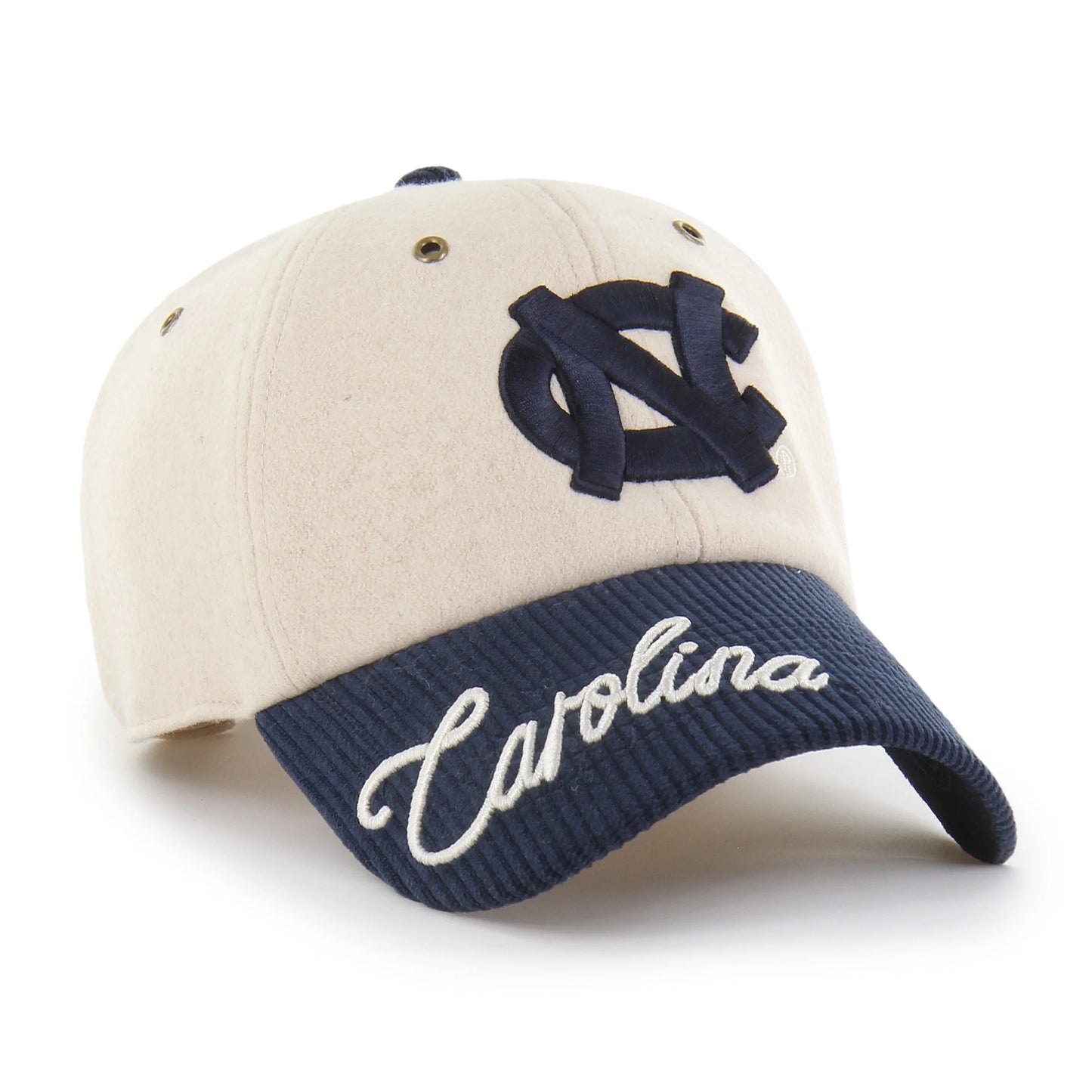 NORTH CAROLINA TAR HEELS UNC Rope Script Two Tone '47 WOMEN'S Clean Up