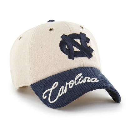 NORTH CAROLINA TAR HEELS UNC Rope Script Two Tone '47 WOMEN'S Clean Up
