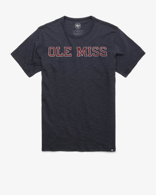 MISSISSIPPI REBELS CLASSIC BLOCK '47 SCRUM TEE