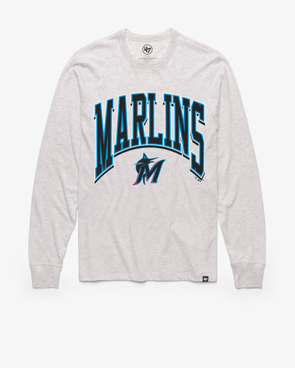 MIAMI MARLINS WALK TALL '47 FRANKLIN LONG SLEEVE TEE
