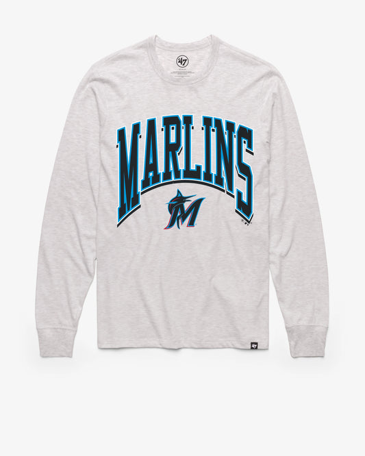 MIAMI MARLINS WALK TALL '47 FRANKLIN LONG SLEEVE TEE