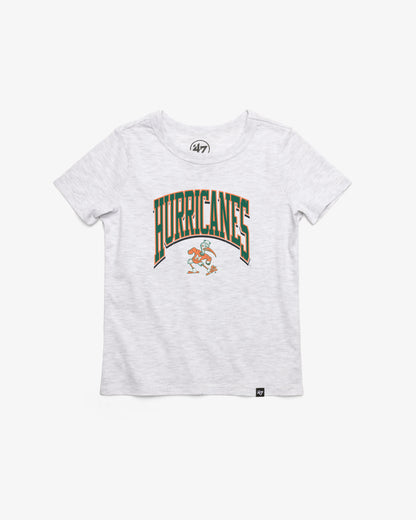 MIAMI HURRICANES WALK TALL '47 KIDS FRANKLIN TEE