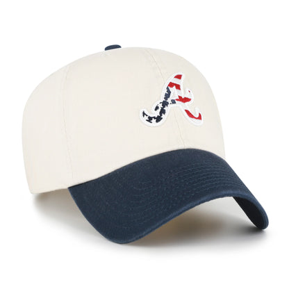 ATLANTA BRAVES FLAG FILL TWO TONE '47 CLEAN UP
