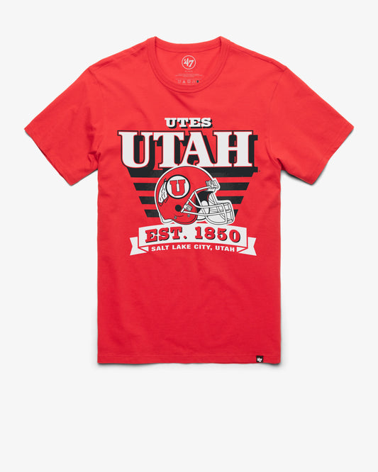 UTAH UTES STRIPE SPLASH '47 FRANKLIN TEE