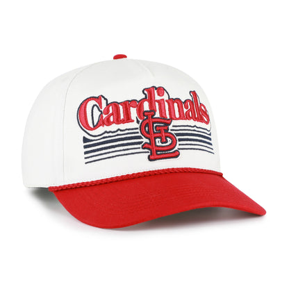 ST. LOUIS CARDINALS SCRIPT FADE TWO TONE ROPE '47 HITCH