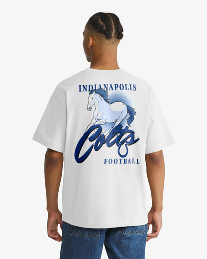 INDIANAPOLIS COLTS BACKER SCRIPT ILLUSTRATED '47 FOUNDATION TEE