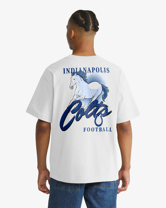 INDIANAPOLIS COLTS BACKER SCRIPT ILLUSTRATED '47 FOUNDATION TEE