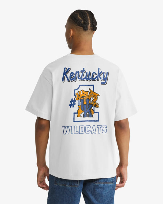KENTUCKY WILDCATS CAMPUS MASCOT BACKER '47 FOUNDATION TEE