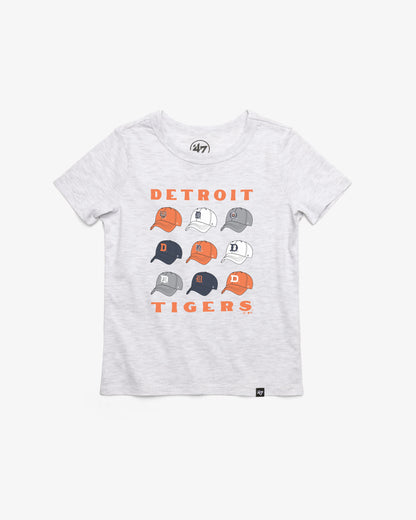 DETROIT TIGERS COOPERSTOWN CAP OFF '47 KID'S FRANKLIN TEE
