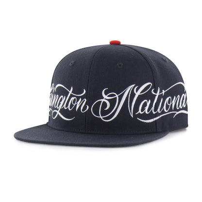 WASHINGTON NATIONALS MISTER CARTOON WRAP SCRIPT '47 CAPTAIN