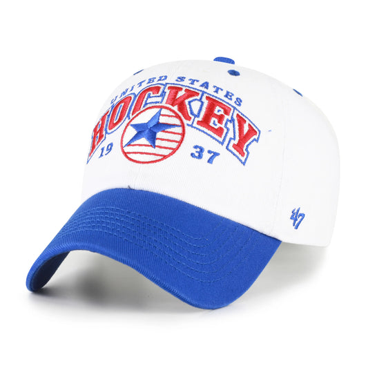 USA HOCKEY VINTAGE HEAVY ARCH '47 CLEAN UP