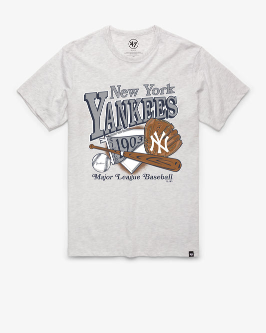 NEW YORK YANKEES AT BAT '47 FRANKLIN TEE
