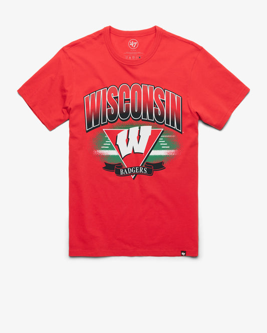 WISCONSIN BADGERS ARENA FADE '47 FRANKLIN TEE