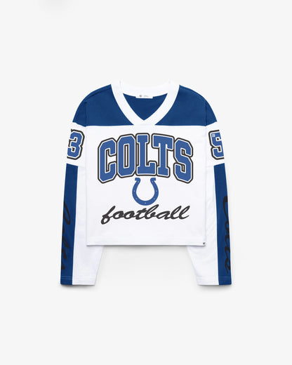 INDIANAPOLIS COLTS EXCLAMATION '47 WOMEN'S METRO JERSEY TEE