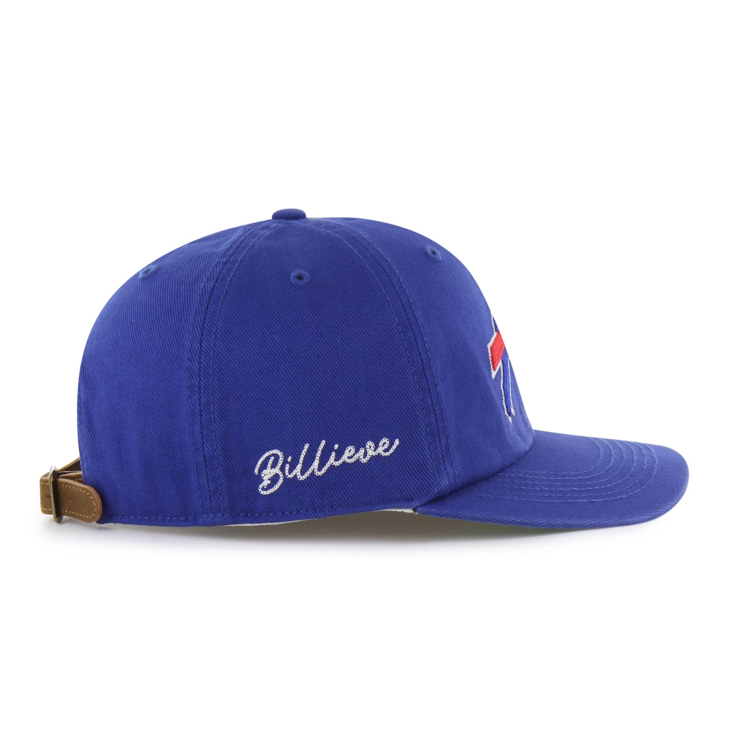 BUFFALO BILLS CHAIN SIDE STITCH '47 CLEAN UP FLAT BRIM