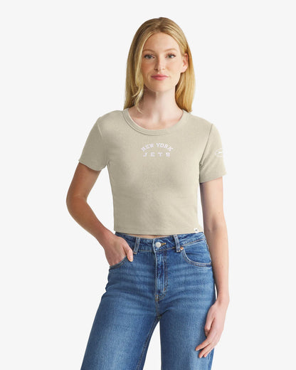 NEW YORK JETS SPIRITED '47 WOMEN'S BABY RIB TEE