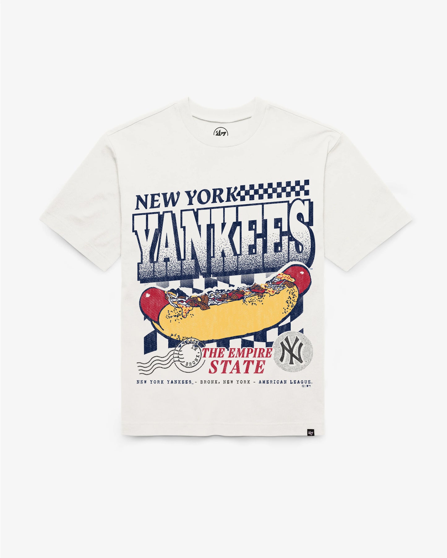 NEW YORK YANKEES ON THE GRILL '47 FOUNDATION TEE