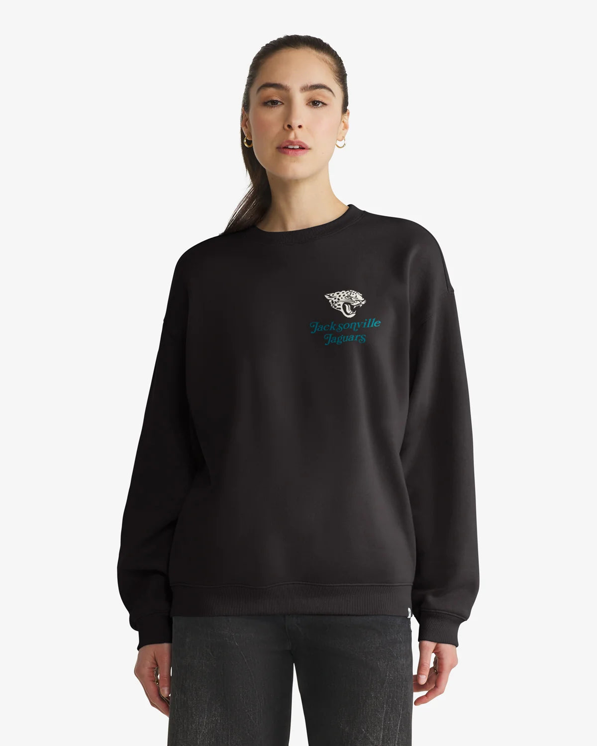 JACKSONVILLE JAGUARS SHOUT IT OUT '47 OVERSIZED CREW WOMENS