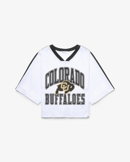 COLORADO BUFFALOES BIG OVERARCH '47 WOMEN'S DROP NEEDLE RAGLAN JERSEY
