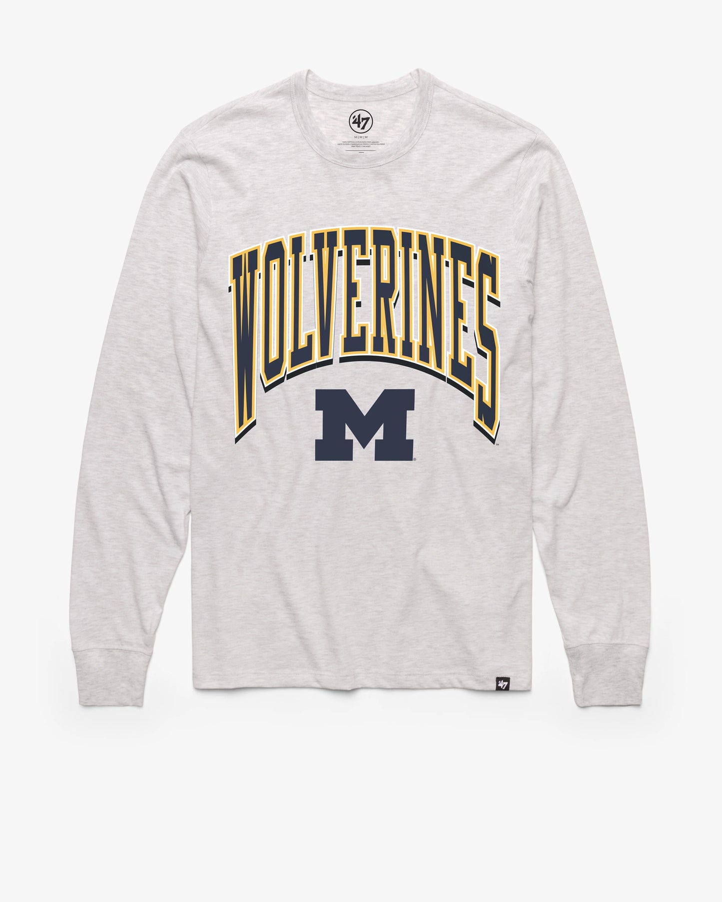 MICHIGAN WOLVERINES WALK TALL '47 FRANKLIN LONG SLEEVE TEE