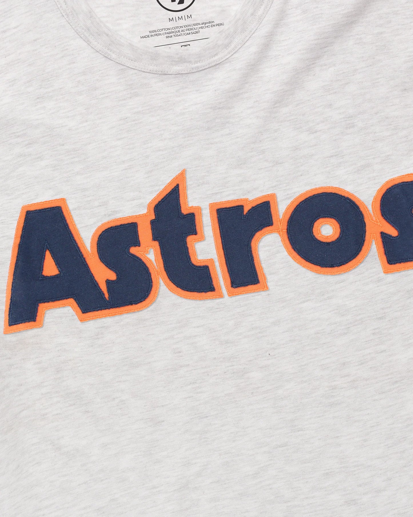 HOUSTON ASTROS COOPERSTOWN FRANKLIN '47 FIELDHOUSE TEE