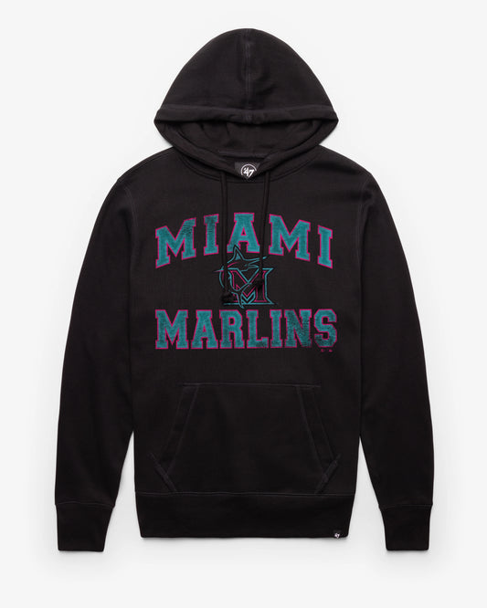 MIAMI MARLINS CITY CONNECT UNION ARCH '47 HEADLINE HOOD
