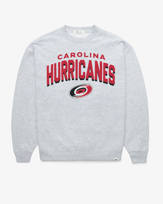 CAROLINA HURRICANES CAMPUS ARCH CLOUD '47 OVERSIZED CREW WOMENS