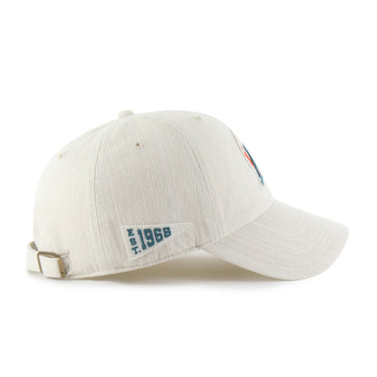 MIAMI DOLPHINS HISTORIC SLUB TWILL '47 CLEAN UP
