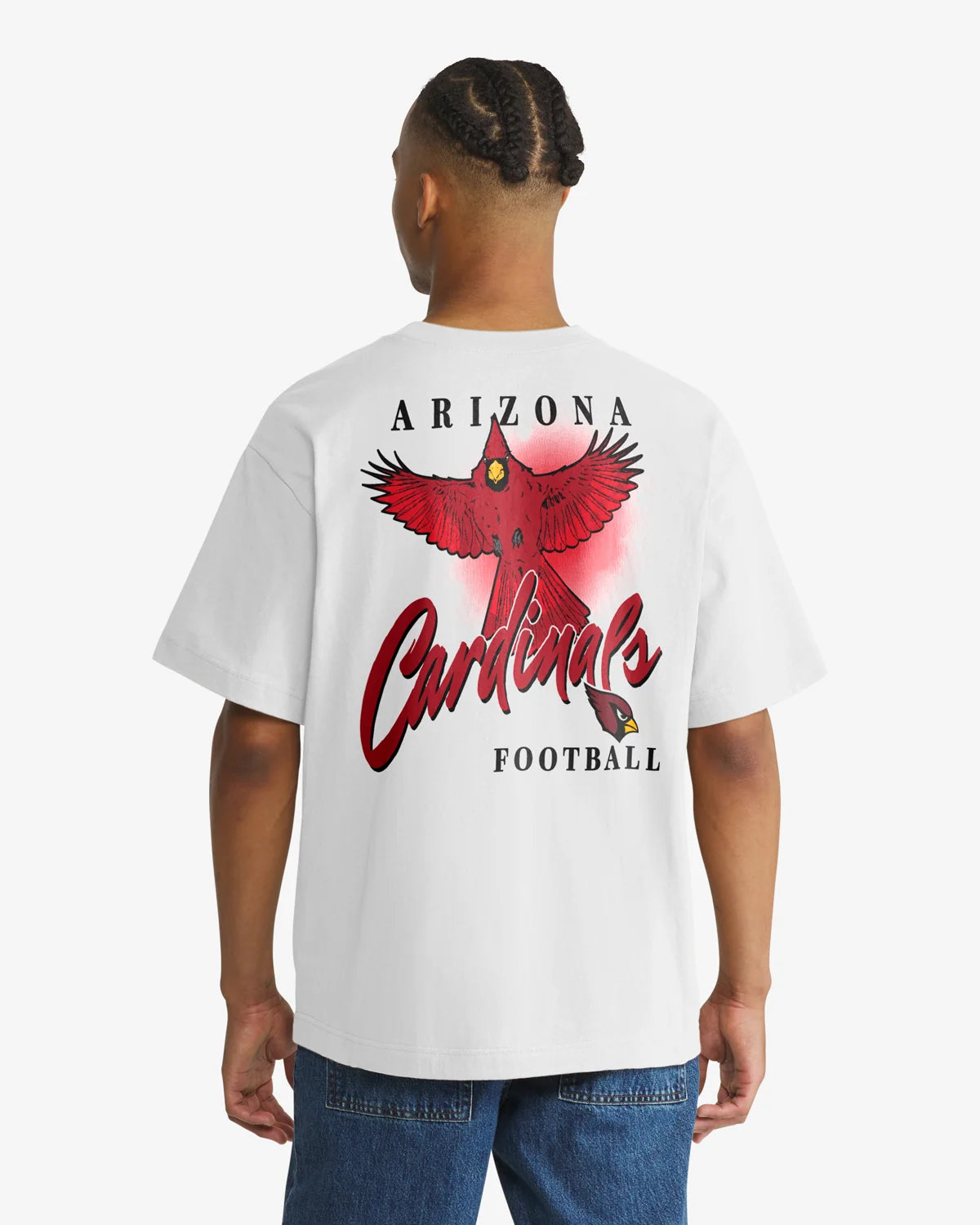 ARIZONA CARDINALS BACKER SCRIPT ILLUSTRATED '47 FOUNDATION TEE
