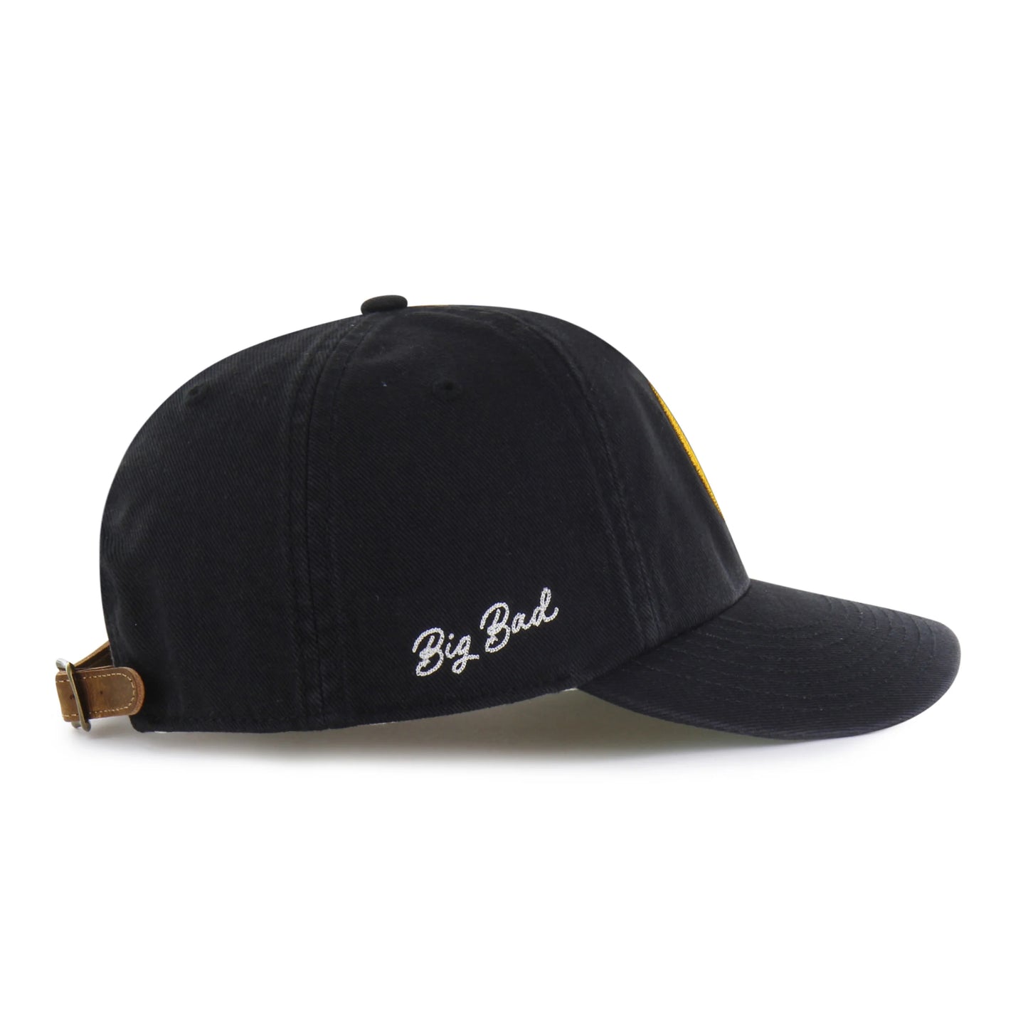 BOSTON BRUINS CHAIN SIDE STITCH '47 CLEAN UP ROUND VISOR