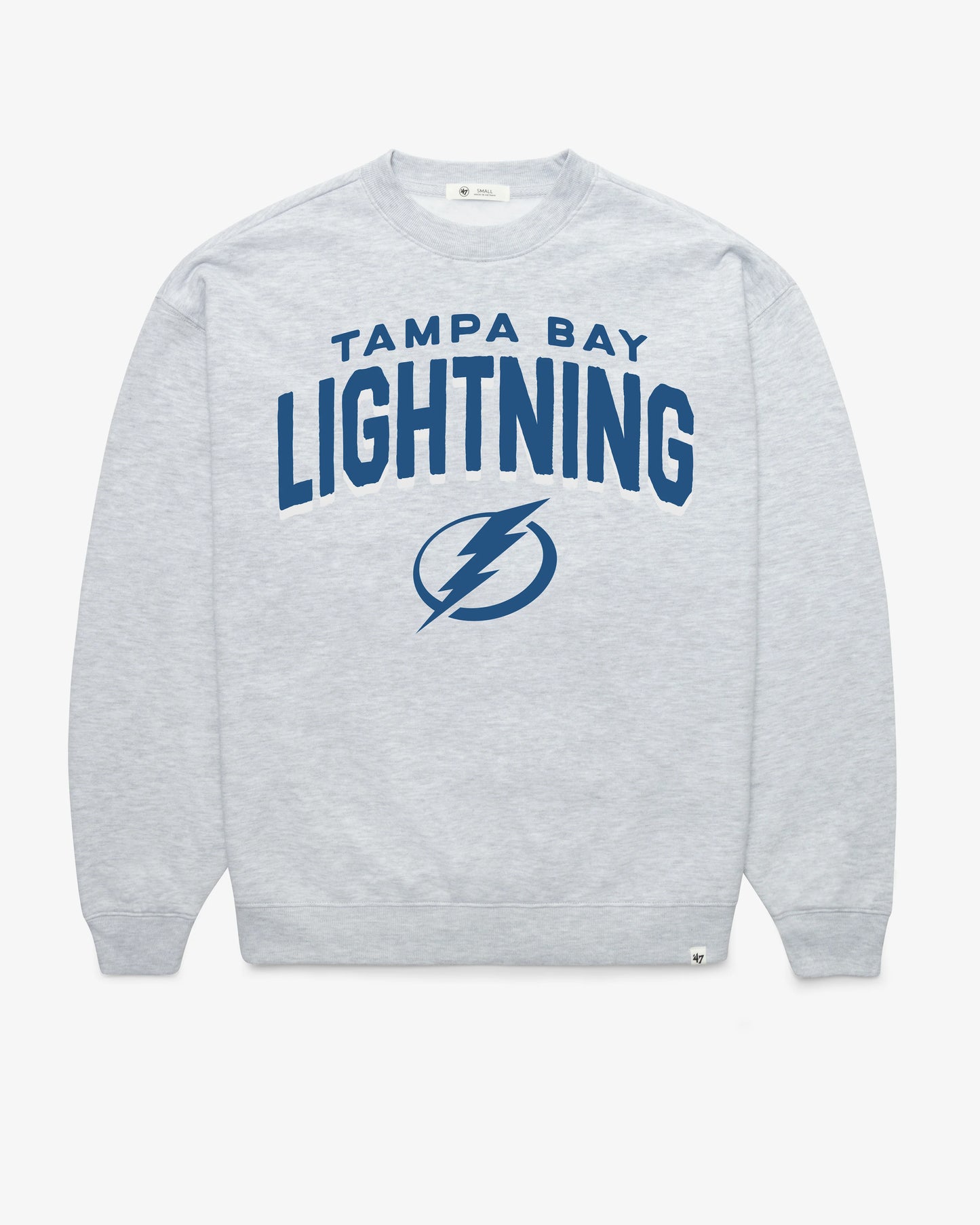 TAMPA BAY LIGHTNING CAMPUS ARCH CLOUD '47 OVERSIZED CREW WOMENS