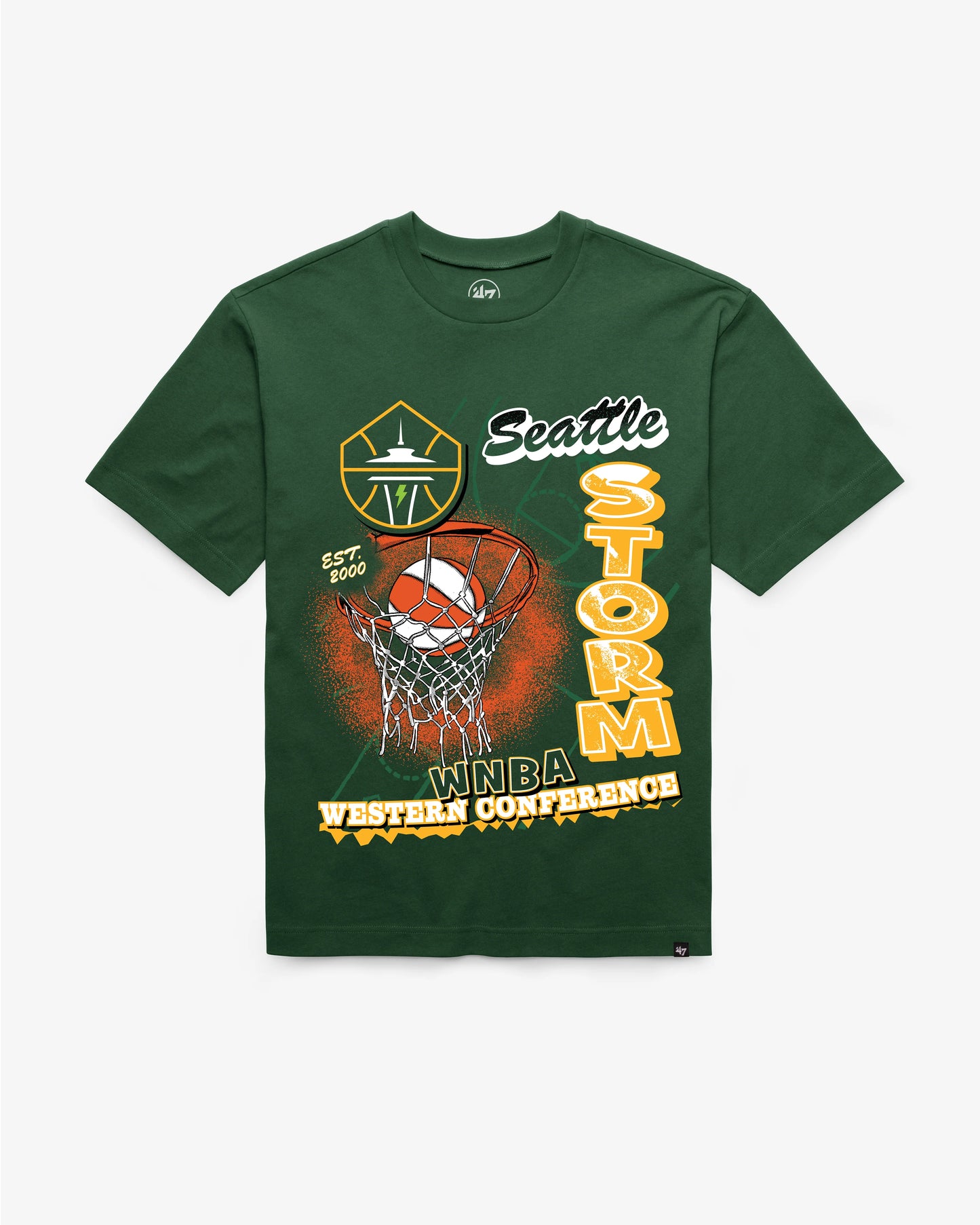 Seattle Storm Paint Drive '47 Foundation Tee