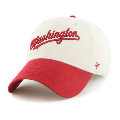 WASHINGTON NATIONALS COOPERSTOWN BALLPARK SCRIPT SHOT '47 CLEAN UP
