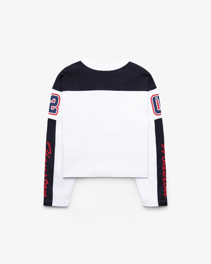 HOUSTON TEXANS EXCLAMATION '47 WOMEN'S METRO JERSEY TEE