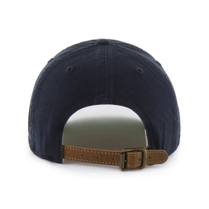 MICHIGAN WOLVERINES CHAIN SIDE STITCH '47 CLEAN UP LONG VISOR
