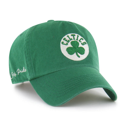 BOSTON CELTICS CHAIN SIDE STITCH '47 CLEAN UP PINCH FRONT