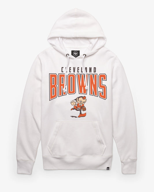 CLEVELAND BROWNS HISTORIC TEAM ELEMENTS '47 ARCH HEADLINE HOOD