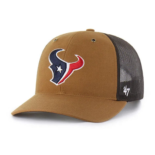 HOUSTON TEXANS CARHARTT '47 TRUCKER RF  RELAXED FIT