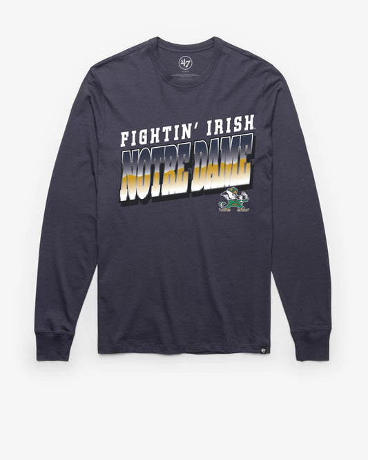 NOTRE DAME FIGHTIN IRISH POLISHED '47 FRANKLIN LONG SLEEVE TEE