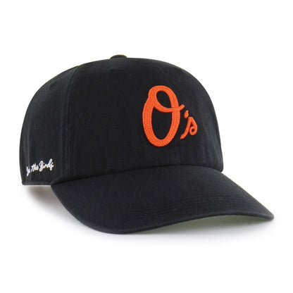 BALTIMORE ORIOLES CHAIN SIDE STITCH '47 CLEAN UP LONG VISOR
