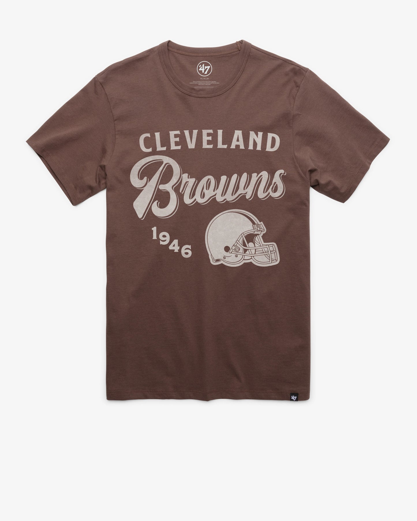 CLEVELAND BROWNS SCRIPT '47 FRANKLIN TEE