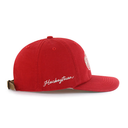 DETROIT RED WINGS CHAIN SIDE STITCH '47 CLEAN UP FLAT BRIM