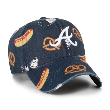 ATLANTA BRAVES PRINTFETTI KID'S '47 CLEAN UP