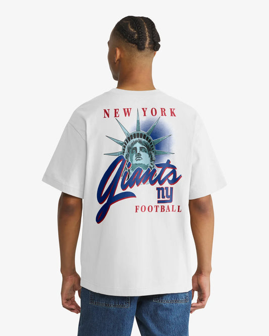 NEW YORK GIANTS BACKER SCRIPT ILLUSTRATED '47 FOUNDATION TEE