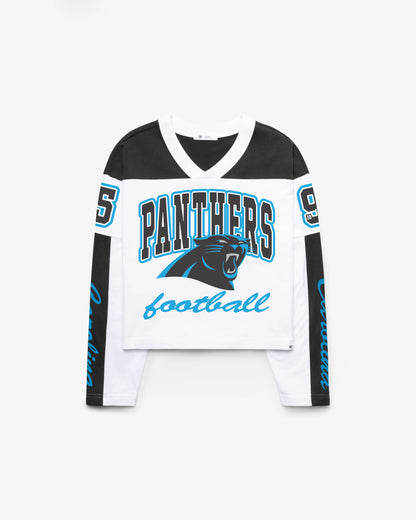 CAROLINA PANTHERS EXCLAMATION '47 WOMEN'S METRO JERSEY TEE