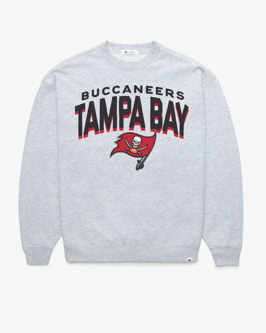 TAMPA BAY BUCCANEERS CAMPUS ARCH CLOUD '47 OVERSIZED CREW WOMENS