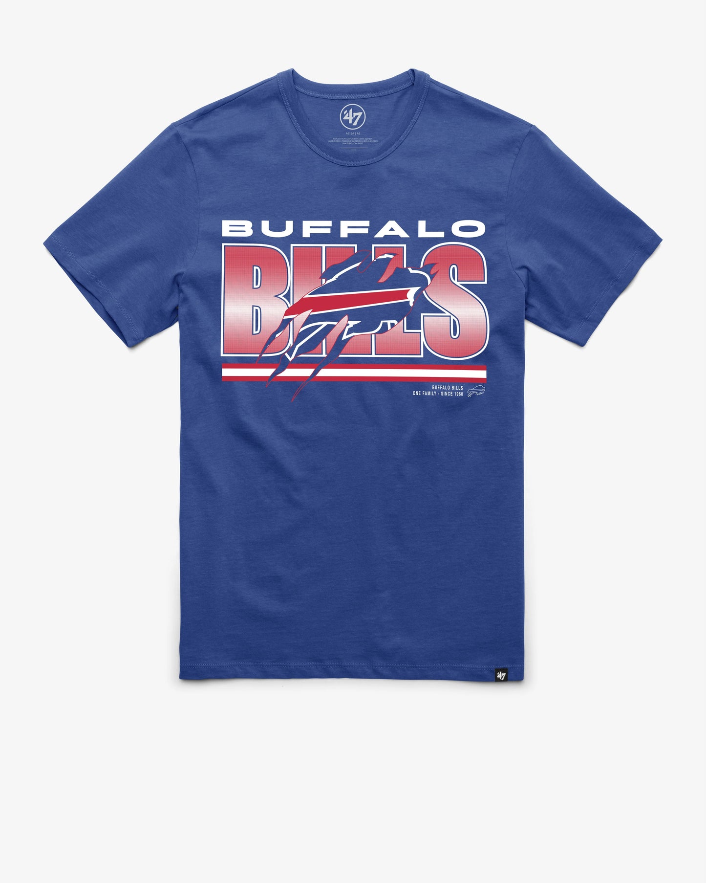 BUFFALO BILLS TEAM THUNDER RIP '47 FRANKLIN TEE
