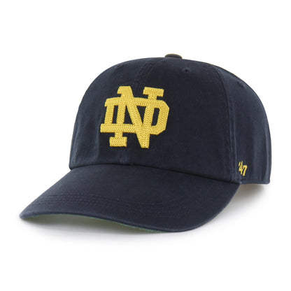 NOTRE DAME STANDALON CHAIN SIDE STITCH '47 CLEAN UP LONG VISOR