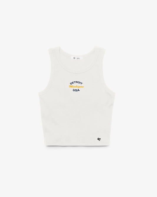 DETROIT CITY STEAM '47 BABY RIB TANK WOMENS