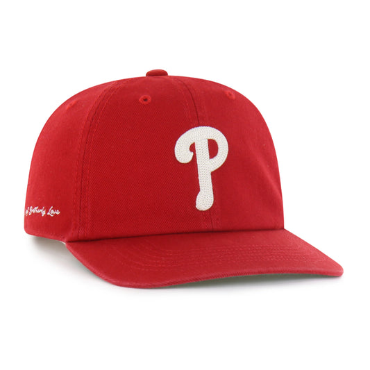 PHILADELPHIA PHILLIES CHAIN SIDE STITCH '47 CLEAN UP FLAT BRIM